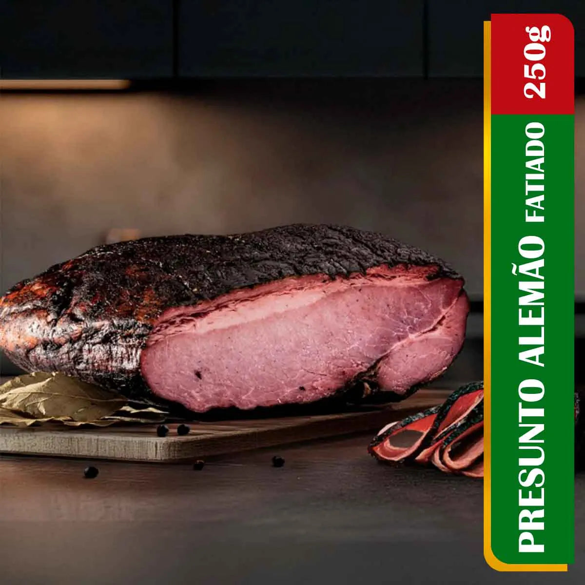 Presunto Alemão (Fatiado) 250g - Receita Alemã